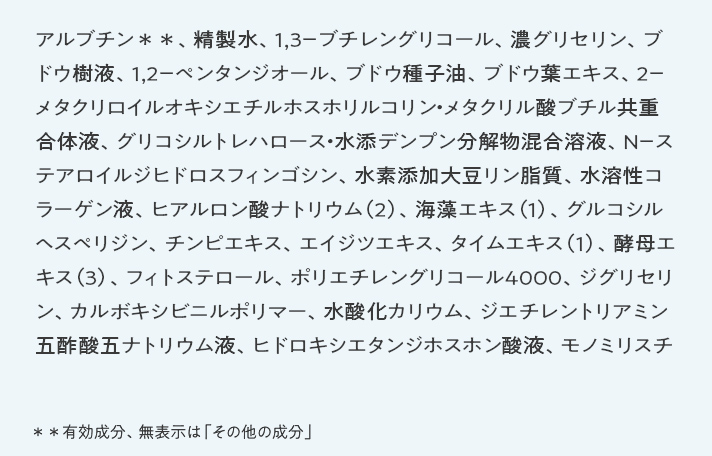 全成分はこちら